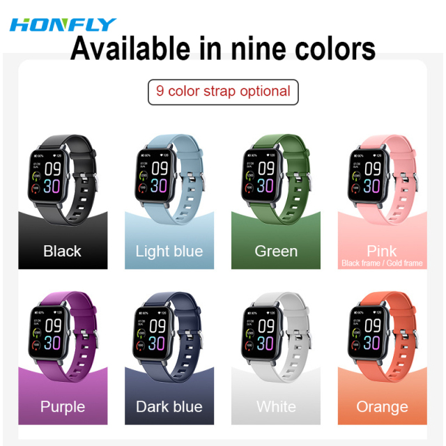 Honfly Gts2 Watch Women's Watch Gold Bluetooth Call Heart Rate Blood Oxygen Pressure Temperature Breathing Training Sleep Monitoring Reminder Health Sports Monitoring Men's Smart Watch