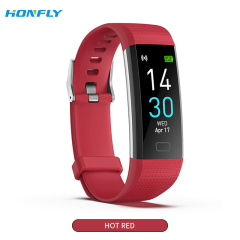Honfly S5 women's sports bracelet Bluetooth call measurement body temperature blood pressure fitness heart rate step monitoring reminder healthy men's smart watch