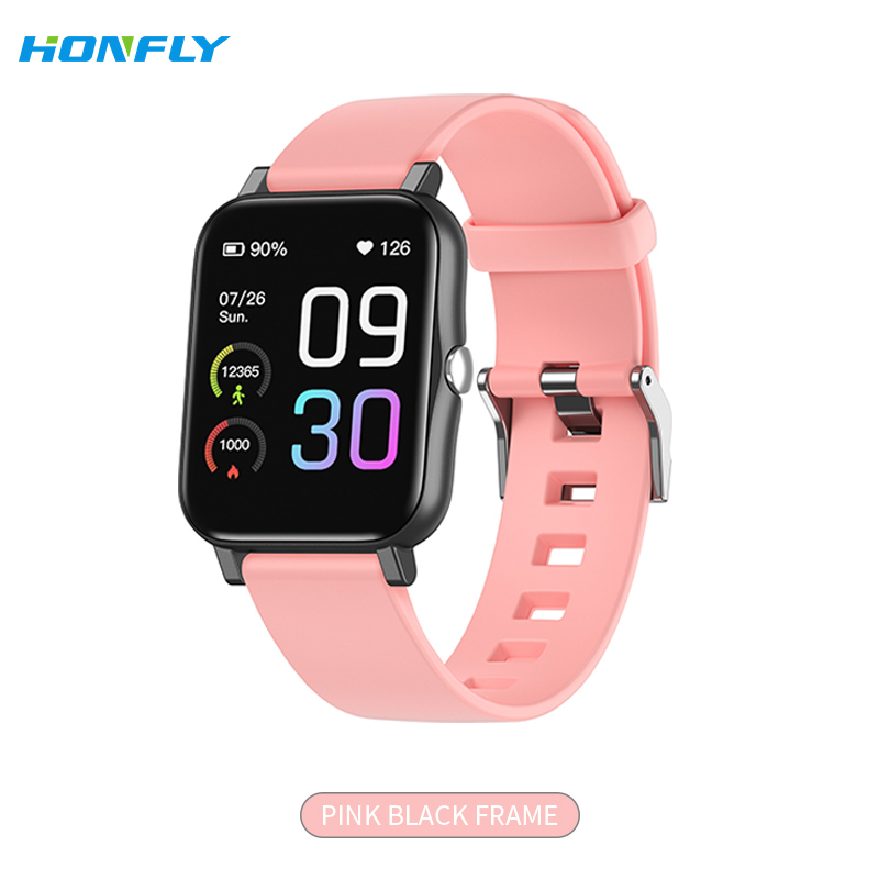 Honfly Gts2 Watch Women's Watch Gold Bluetooth Call Heart Rate Blood Oxygen Pressure Temperature Breathing Training Sleep Monitoring Reminder Health Sports Monitoring Men's Smart Watch