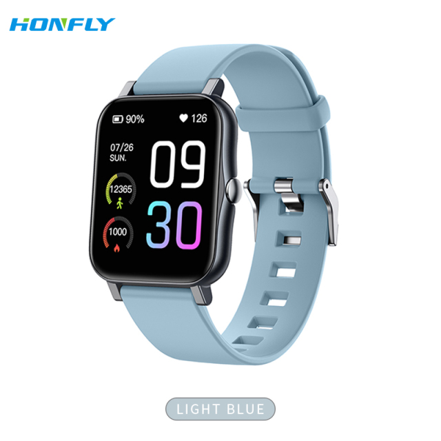 Honfly Gts2 Watch Women's Watch Gold Bluetooth Call Heart Rate Blood Oxygen Pressure Temperature Breathing Training Sleep Monitoring Reminder Health Sports Monitoring Men's Smart Watch