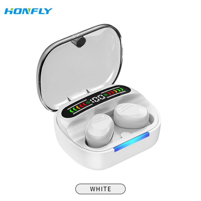 Honfly M12 wireless Bluetooth headset tws binaural sports running in-ear touch stereo smart headset