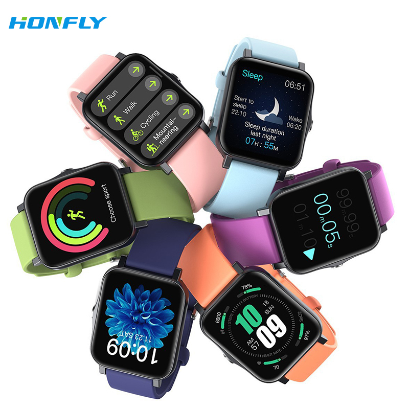 Honfly S80 Pro ultra-thin IP68 waterproof smart watch, healthy body temperature, sleep, cross-border new product, sports square screen smart watch