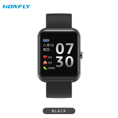 Honfly S20 girls smart bracelet reminds to take pictures, step counting, heart rate, sleep monitoring, Bluetooth sports men's smart watch