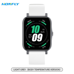 Honfly S80 Pro ultra-thin IP68 waterproof smart watch, healthy body temperature, sleep, cross-border new product, sports square screen smart watch