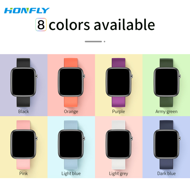 Honfly S30 Men's Smart Bracelet Fashion Dial Pedometer Heart Rate Sports Monitoring Waterproof Reminder Wear Girls Smart Watch