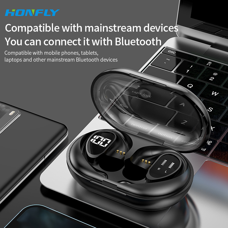 Honfly Wholesale G37 Sports Bluetooth headset Over-Ear Waterproof Headphones Battery Display