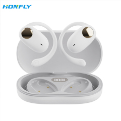 Honfly LX08 ear-mounted Bluetooth headset, ultra-long battery life, noise-cancelling wireless headset, waterproof sports headset