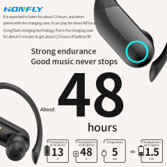 Honfly Wholesale G37 Sports Bluetooth headset Over-Ear Waterproof Headphones Battery Display