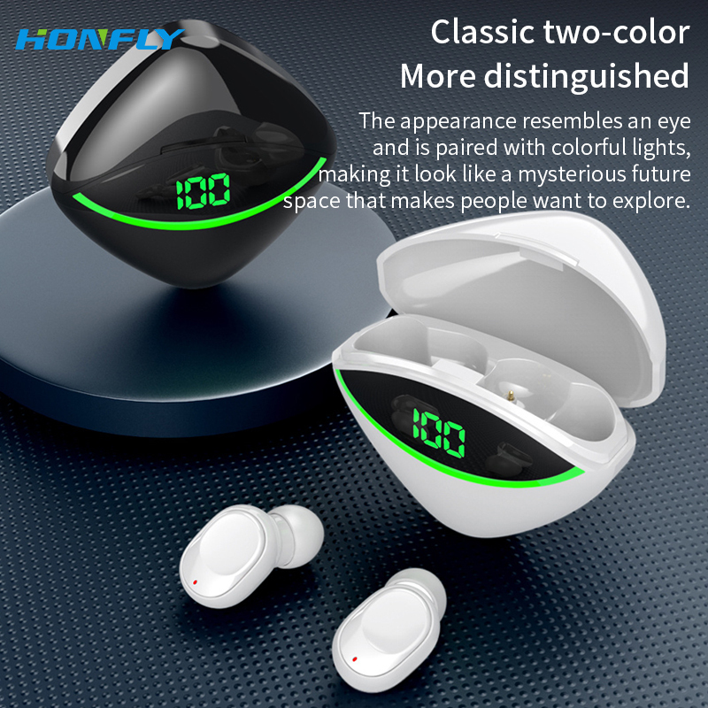 Honfly New Y One Wireless Bluetooth headset In-Ear Noise Reduction Waterproof Sports Bluetooth Headphones Wholesale