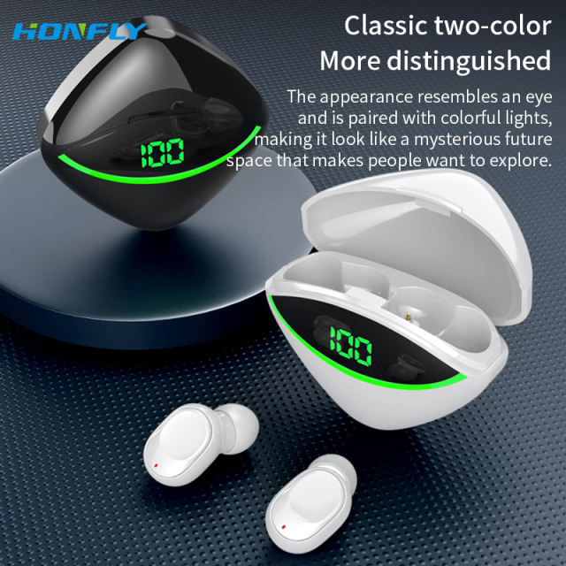 Honfly New Y One Wireless Bluetooth headset In-Ear Noise Reduction Waterproof Sports Bluetooth Headphones Wholesale