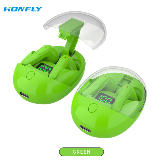 Honfly New 5.3 smart digital display Pro one in-ear tws bilateral stereo long-life Bluetooth headset