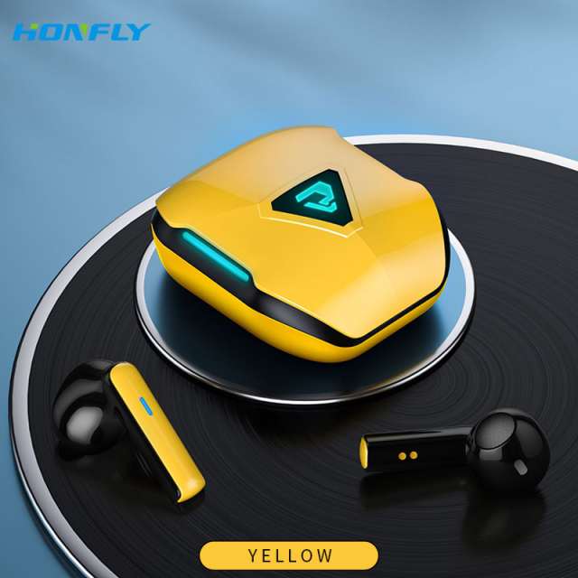 Honfly New CY02 wireless Bluetooth headset with large battery and long battery life tws gaming noise reduction headset