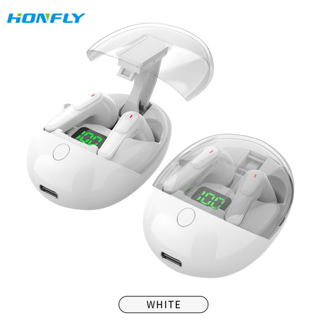 Honfly New 5.3 smart digital display Pro one in-ear tws bilateral stereo long-life Bluetooth headset
