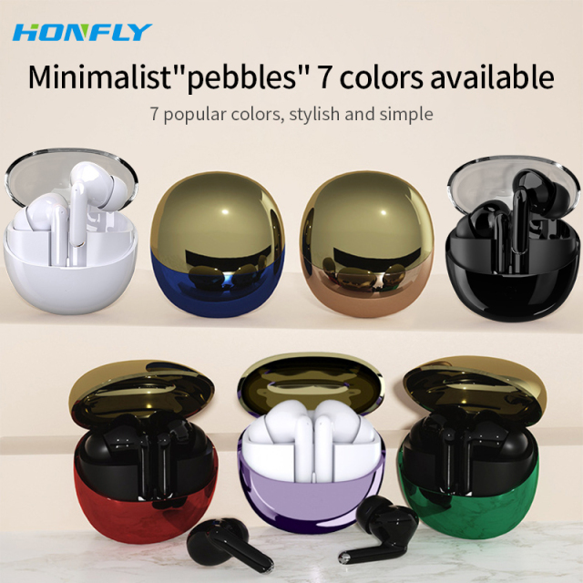 Honfly New Y913 Private Model Noise Canceling bluetooth headset Semi-in-Ear No Pain for Long-term Wearing True Wireless Headphones Wholesale