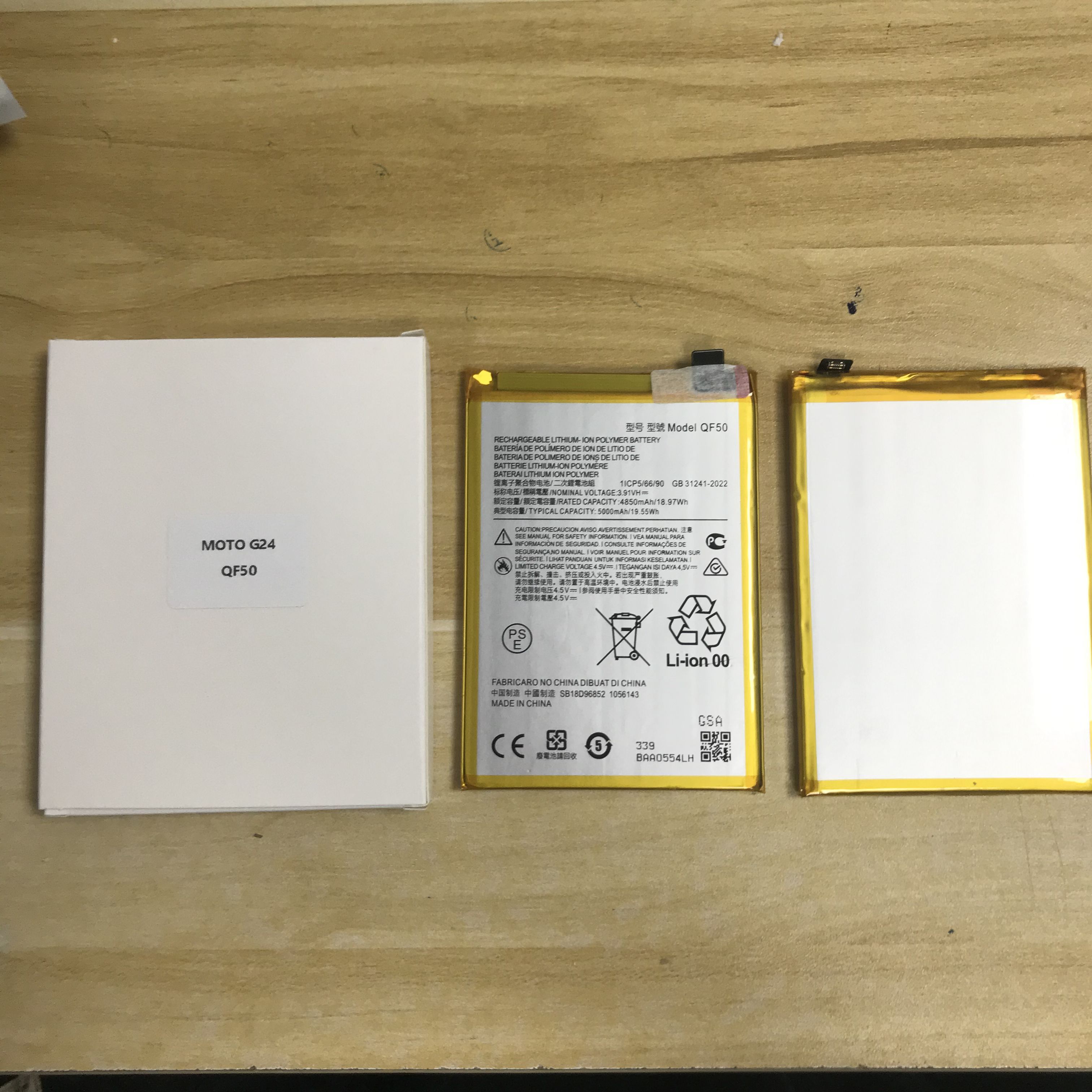 Mobile Cell Phone Battery For MOTOROLA G24 QF50
