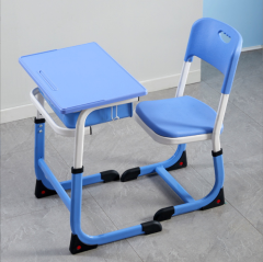 Adjustable school desks and chairs