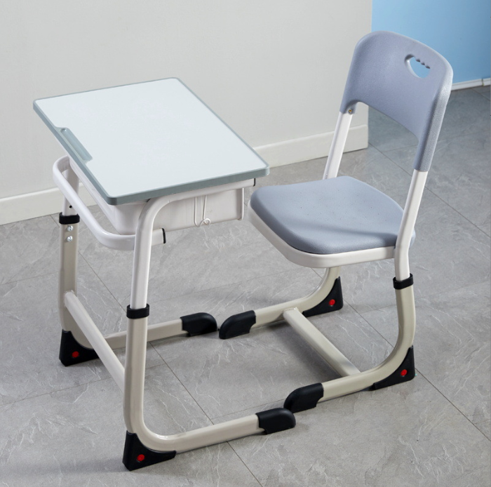 Adjustable school desks and chairs