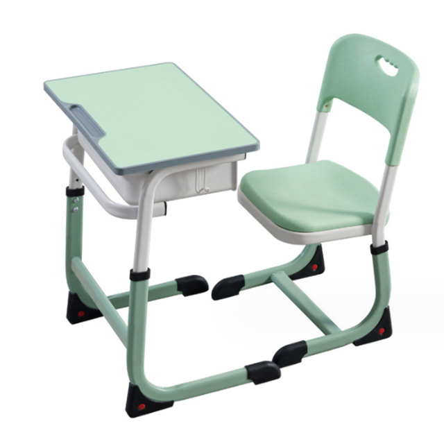 Adjustable school desks and chairs