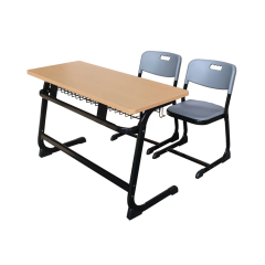 student double desk and chair set
