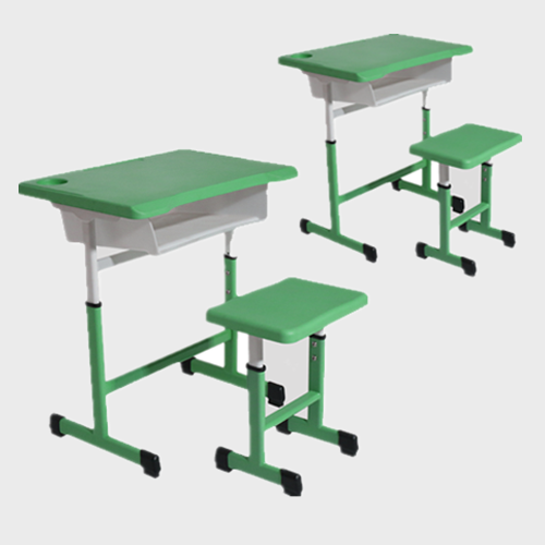 elementary school desk and chair set
