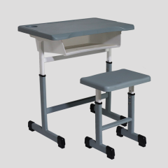 elementary school desk and chair set
