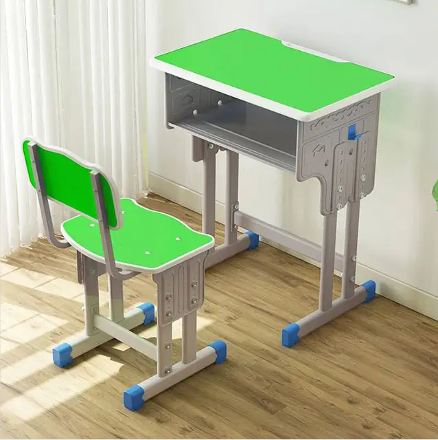 single school desk and chair