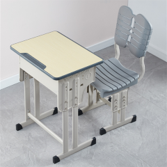 single school desk and chair