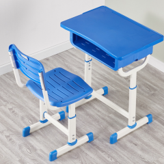 adjustable school chair and desk set