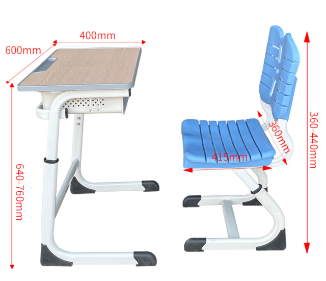 desk and chair for student