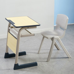 secondary school student desk and chair