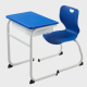 Education furniture ergonomic primary school student table and chair set