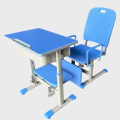 Reclining foldable desks and chairs
