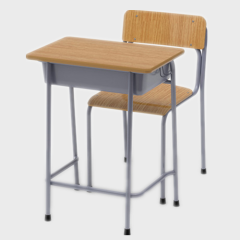 school student desk and chair
