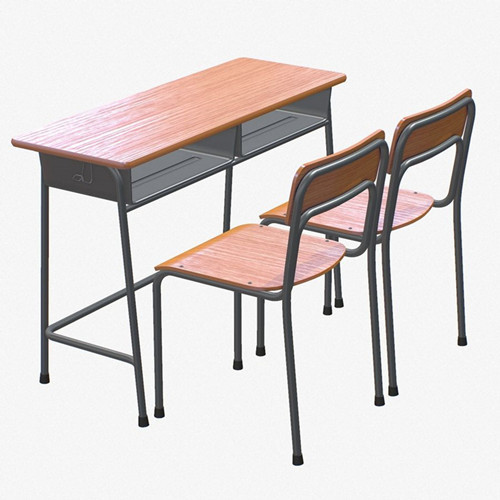 2 seat school desk and chair