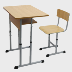 elementary school desk and chair