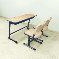 primary school double desk chair