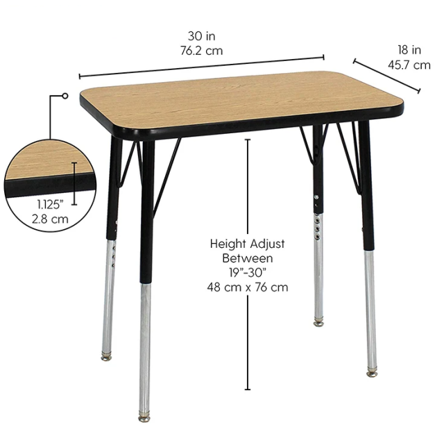 secondary school desk chair