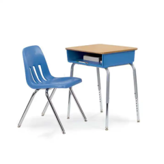 primary school desk and chair set
