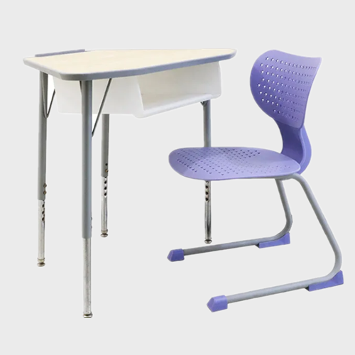secondary school desk and chair set