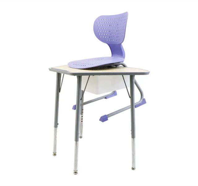 secondary school desk and chair set