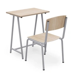 primary school desk chair set