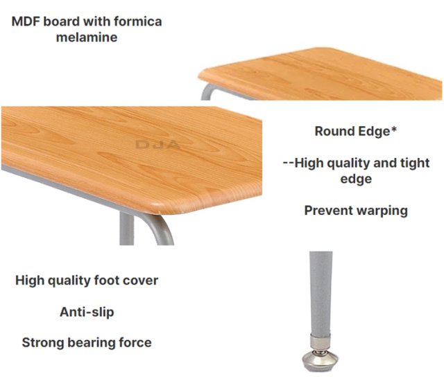 elementary school desk and chair set
