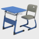 primary school single desk and chair