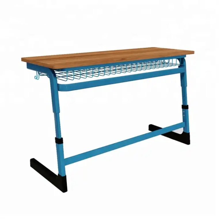 elementary school double desk and chair