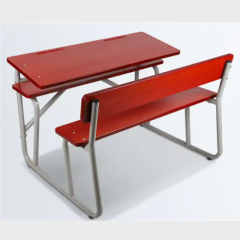 middle school double desk and chair