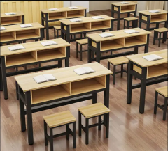 elementary school double student desk