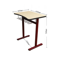 school single student desk chair set