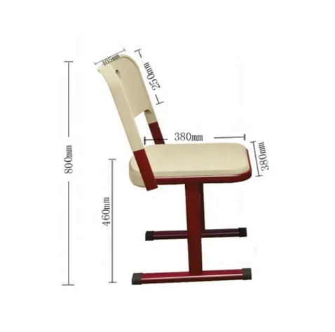 school single student desk chair set
