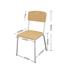 school single student desk and chair