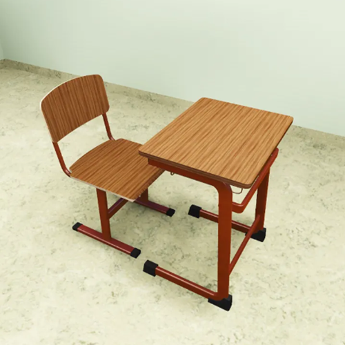 school single student desk and chair set